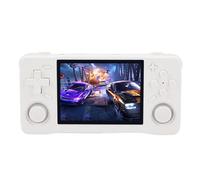 RASTKY Retro Handheld Gaming Console Portable Player HD Screen Emulator for N64 DC GBC Home Travel ABSScreen (White #12)