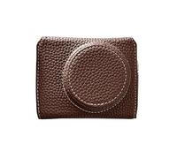 RASTKY Retro Style Camera Case Carry Bag with Opening Bottom for ZV1F/ ZV-1M2 Camera, Premium Holder Case for Photographers, Synthetic Leather (Coffee Color)