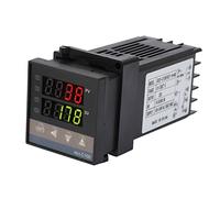 RASTKY REX C100 Professional Digital LED PID Temperature Controller Kit for Precision Temperature Control in Incubators, Ovens and More