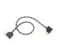 RASTKY Right Angle Type C To USB Data Cable 2/2 Remote Controller - Fast Data Transfer & Design