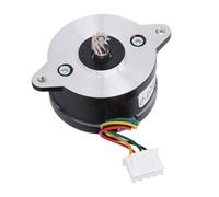 RASTKY Round Stepper Motor Small 2PH 1.8 Step Angle DC 2.4V 1A 9T Helical Gear for Lab X1 3D Printer - Stainless Steel Material