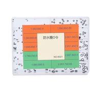 RASTKY Rubber Watch Head O-Ring Seals, High Elasticity and Wear-Resistant, Easy Installation for Watch Repair, Suitable for Water-Proofing, Black, 10 Sizes