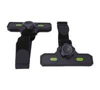 RASTKY RV Windproof Awning Clamps RV Clips Protectors 2PCS 6-1/4 Inch with TPU Grip Pad for Fasten Protect Awning From Rips Tears Wind Nylon Clamps Shade Cloth Sunshade Clips