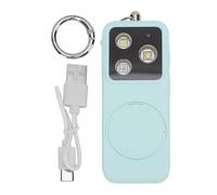 RASTKY Safe Alarm Keychain, 150dB Safety Siren, Red Flash Light, Portable Rechargeable Personal Security Alarm with Multiple Modes for Women Students (green)