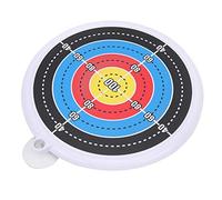 RASTKY Safe and Practical Indoor Child Archery Target, Portable 24cm Diameter Target for Parents and Children to Improve Relationships, ABS Suction Cup Toy Bow for Intelligence Development, 1 Piece