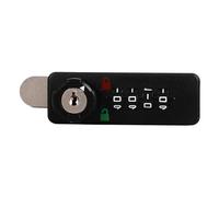 RASTKY Safe and Reliable Mechanical Dialect Lock Plate Combination for Drawer Shoe Cabinet, Security Location Word Pass to 4 Numbers for Bedroom Channel, ABS Materials