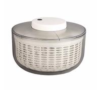 RASTKY Salad Spinner 500RPM Fast Electric Vegetable Washer Dryer for Kitchen Rechargeable Battery for Time Saving People on The Go (6000ML 27x27x17cm/10.6x10.6x6.7in)