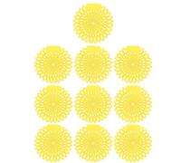 RASTKY Scented Urinal Screens Deodorizer Powerful Odor Elimination Splash Proof Mat for Toilet 10Pcs (#1)