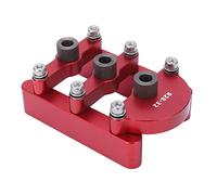 RASTKY Self Centering Doweling Jig Woodworking Joinery Hole Drill Guide Tool for Beginners and Enthusiasts, Aluminum Alloy and Stainless Steel Material
