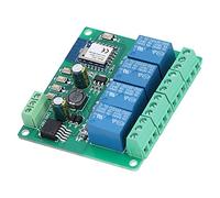 RASTKY Self Locking WiFi Relay Module 4 Channel APP Control Relay Board Real Time Feedback for Artificial Intelligence