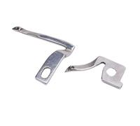 RASTKY Sewing Machine Upper and Lower Looper Stainless Steel Kit for Secure Overlocking Functionality for Various Fabrics and Projects 2pc Set for Sewing Enthusiasts