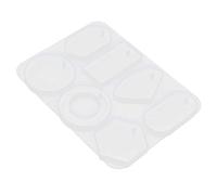 RASTKY Silicone Mold Wax Flake Aromatherapy Jewelry Pendant Mold Set for Hand-Made, Classic Design for Resin Crafts, Christmas Crafters [Transparent/Reusable/Practical] for Family and Friends