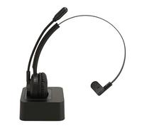 RASTKY Single Ear Comfortable Telephone Headset for Wireless Customer Service Headset PC VoIP Tablets BH M97 Black 1 Piece