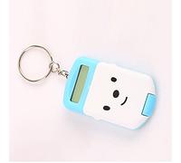 RASTKY Small Cute Odorless Calculator Portable Calculation Tool for Students Mini Beautiful Plastic Electronic Components (Blue)