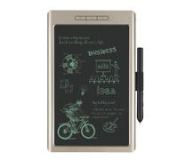 RASTKY Smart Graphics Tablet Compact Design 8192 Levels Pressure Sensitivity Convenient Tablet for Students and Professionals White (Gold)