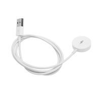 RASTKY Smart Watch Charger Magnetic USB Charging Cable Dock Stand for Gen 2 3 Reliable Performance for Q Series People Made of ABS PC for Daily Use (White)