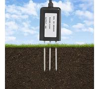 RASTKY Soil Salinity EC FC Sensor Transmitter for Scientific Experiments, Water-Saving Irrigation, Greenhouse | ABS Material | 5.4x0.6in