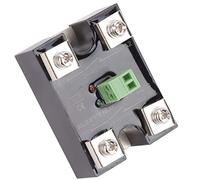 RASTKY Solid State Relay High Conductivity Brass Contacts Single Channel DC Control Dual Channel AC 1 Phase SSR for Industrial Use (40A(BERM-DK40DA))