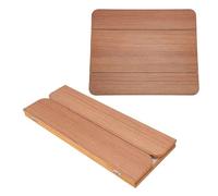 RASTKY Solid Wood Folding Tabletop with Steam Treated Surface for RV Caravan Trailer Yacht Boat Deck Furniture, Pre Drilled Screw Holes for Secure Mounting
