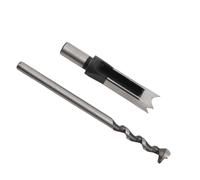 RASTKY Square Hole Drill Bit Durable High Speed Steel Mortiser Drill Bit for Woodworking Construction Installation for Professional Woodworkers (20mm)