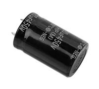 RASTKY Stable Performance 10Pcs 450V 220uF Radial Electrolytic Capacitor Kit Marked Specifications Lightweight Easy to Use 25x40mm Electronics Hobbyists Black Set