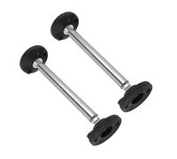 RASTKY Stainless Steel Cabinet Adjustable Support Rod + 2Pcs Cabinet Adjustable Support Rod Stainless Steel Bathroom Hanging Installation Lifting + Universal Design (#1)