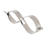 RASTKY Stainless Steel Cross Locking Rebound Clamp/Holder Durable and Portable for Jewelry Identification