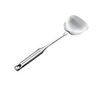 RASTKY Stainless Steel Extended Handle Spatula for Cooking Stirring Mixing, Durable Kitchen Utensil for Home Chefs, 10 X 38cm