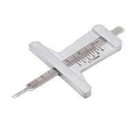 RASTKY Stainless Steel Tire Thread Depth - Portable Depth Meter Car and with Measurement Range From 0 to 50mm, Ideal Accurate Measurement, Brake Shoe Wear Assessment,