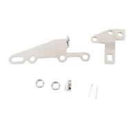 RASTKY Steel Secure Support Shifter Bracket Lever Kit for Turbo TH350 TH400 700R4 - Ideal Replacement for Automatic Transmissions - Fits 4L80E 200-4R - 1 Shift Lever Bracket and Rod Kit for Repair