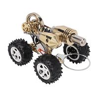 RASTKY Stirling Engine Model Kit Exquisite Car Shape Educational Toy for Kids Home School, Zinc Alloy Novel Stirling Engine Model Kit for Physics Learning Materials