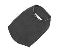 RASTKY Stress Relief Dark Gray Pet Dog Anxiety Jacket Hook and Loop Design Keep Calm Shirt for Travel Safety (S)