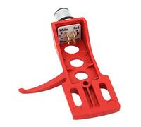 RASTKY Stylus Holder Strong Aluminum Alloy Phonograph Head Stylus for S Shaped Columns, for Various Turntables (Red)