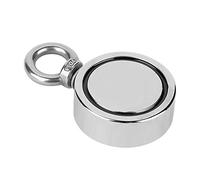 RASTKY Super Strong 300KG Pull Sea Salvage Recovery Magnet with 10M Rope, Compact and Lightweight for Fishing Gurus and Marine Exploration