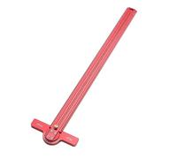 RASTKY T Ruler Protractor Angle - Aluminum Alloy Woodworking Scriber Accurate Line Drawing and Measuring Tool