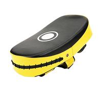 RASTKY Taekwondo Training Shield Curved Design Pad, Right/Left Hand User-Friendly, Eco-Friendly Sanda Practicing Equipment for Adult, Yellow 14.2x7.5x3.5in (Yellow)