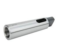 RASTKY Taper Adapter Sleeve Silver Great Workmanship MT5 to MT4 Drill Sleeve for Enthusiasts High Speed Steel Applicable Scene: Projects