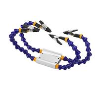 RASTKY Third Hand Soldering Tool with Removable Rubber Cover and Arbitrary Angle Adjustment, Suitable for Hobbyists, 9.8" Fixture Length (4PCS)