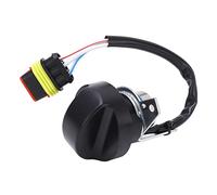 RASTKY Throttle Motor Knob Replacement High Accuracy Throttle Control Switch for SANY Excavator, Durable ABS Design, Suitable for SY55-SY215-8-9, 1 X Motor Knob