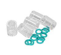 RASTKY Tig Welding Glass Cup Kit 5Pcs Glass Cup 10Pcs O Ring for WP 9 20 25 17 18 26 Welding Torch Set, Ideal Replacement for Enthusiasts