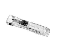 RASTKY Time Saving Paper Clam Clamp/Holder Dispenser for Snack Bags Test Papers, Easy-to-Use Document Organizer Kids, Premium Plastic (Transparent)