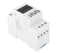 RASTKY Timer Switch Programmable Din Rail Timing Control Switch for School Bell AC220V 3A, Compact Digital Time for Factory Bell Control