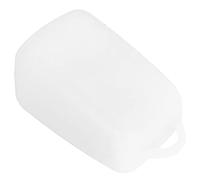 RASTKY Toothbrush Head Cover for Travel & Home - Silicone Toothbrush Protective Cap for Outdoor Use (Translucent White)