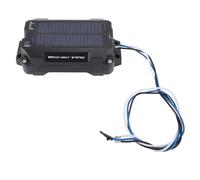 RASTKY Trailer Breakaway Brake Controller Kit Versatile Solar Panel Enhanced Safety for 1-2 Axle Caravans ABS Shell for Emergency Use