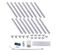 RASTKY Transform Your Space with Remote Hex Lights - Versatile RGB LED Ceiling Panel LightGarage, Parties, and Gaming, IP54, Easy Installation with Remote Control