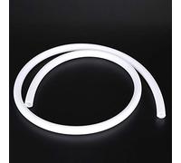 RASTKY Transparent 3/8 Slim Computer PVC Water Cooling Pipe Soft Tube 9.5x12.7mm Waterblock Applications (White)