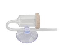 RASTKY Transparent Acrylic Aquarium CO2 Diffuser Nanotechnology High Dissolution Rate Fish Tank Air Refiner for Exquisite Craftsmanship (L)