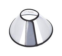 RASTKY Transparent Pet Elizabethan Collar Prevent Bite Plastic Dog Recovery Cone After Surgery for Puppy (1#)