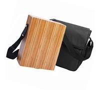 RASTKY Traveling Cajon Drum with Buzz-Like Effect Strings, Lightweight and Portable for Rhythm Practice,Includes Mini Wrench and Carry Bag, Great for Band Accompaniment, 9.8 * 4.3 * 12.2in