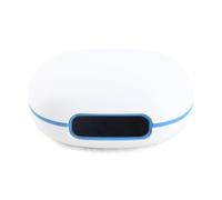 RASTKY True Wearless Earphones Panoramic 3D Sound ENC Noise Reduction for Office and Study Black (White & Blue)